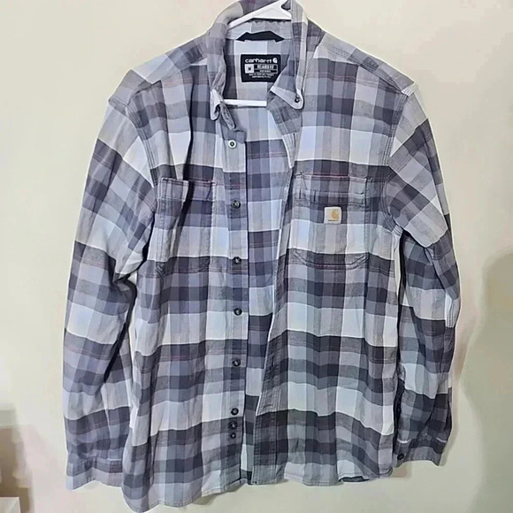 Carhartt Relaxed fit Rugged flex long sleeve shirt. Size Medium - Picture 4 of 7